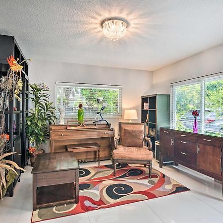 Shady And Eclectic Fort Lauderdale Dwelling With Yard! Dış mekan fotoğraf