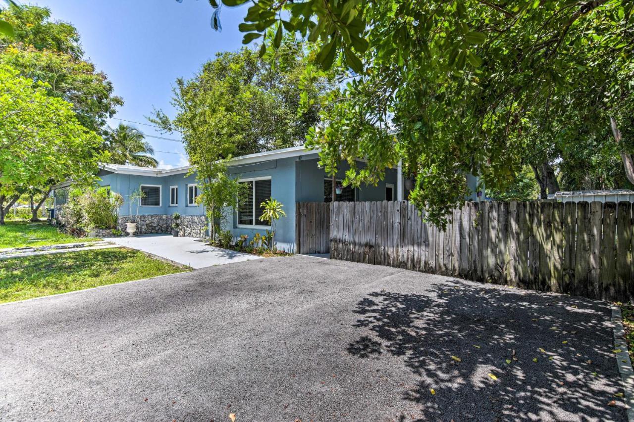 Shady And Eclectic Fort Lauderdale Dwelling With Yard! Dış mekan fotoğraf